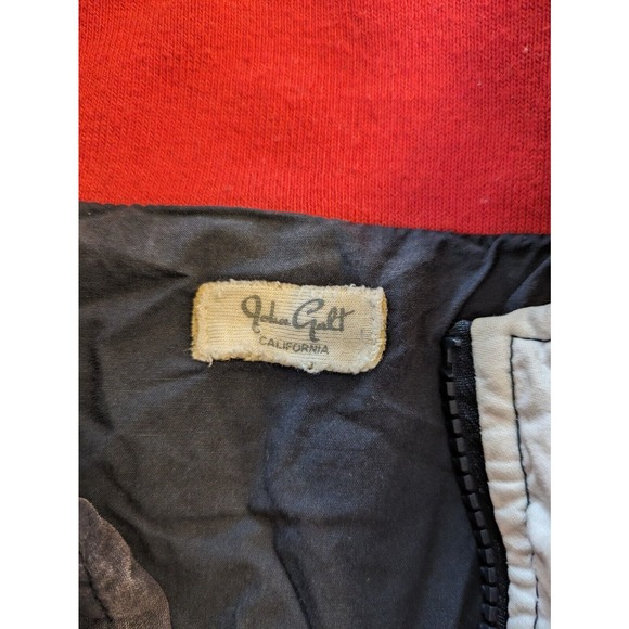 John Galt Women's Jacket White Full Zip Size M Vintage Collared. - Picture 4 of 7